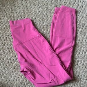 Lululemon Athletica Pink Leggings